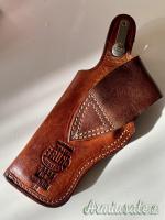 Fondina  The Bruno Holsters in cuoio revolver telaio L/N 4”