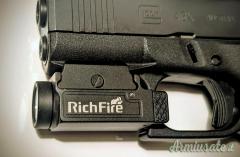 Torcia per Glock 43X Rail con accessorio custom