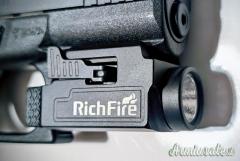 Torcia per Glock 43X Rail con accessorio custom