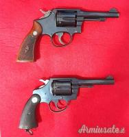 REVOLVER DA COLLEZIONE: S&W MILITARY & POLICE E COLT POLICE POSITIVE
