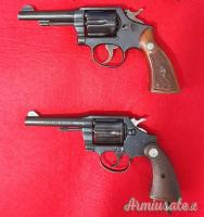 REVOLVER DA COLLEZIONE: S&W MILITARY & POLICE E COLT POLICE POSITIVE