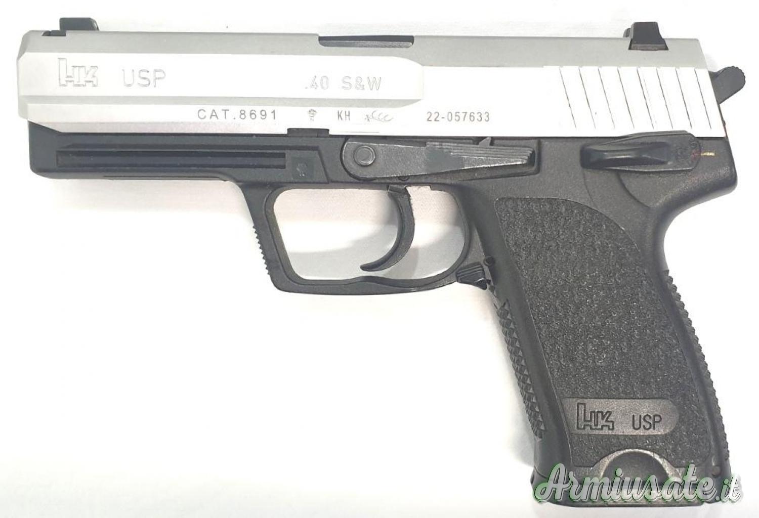HK USP Stainless .40 Smith & Wesson | Auto | 10 x 21 mm HK USP Stainless .40 Smith & Wesson | Auto | 10 x 21 mm