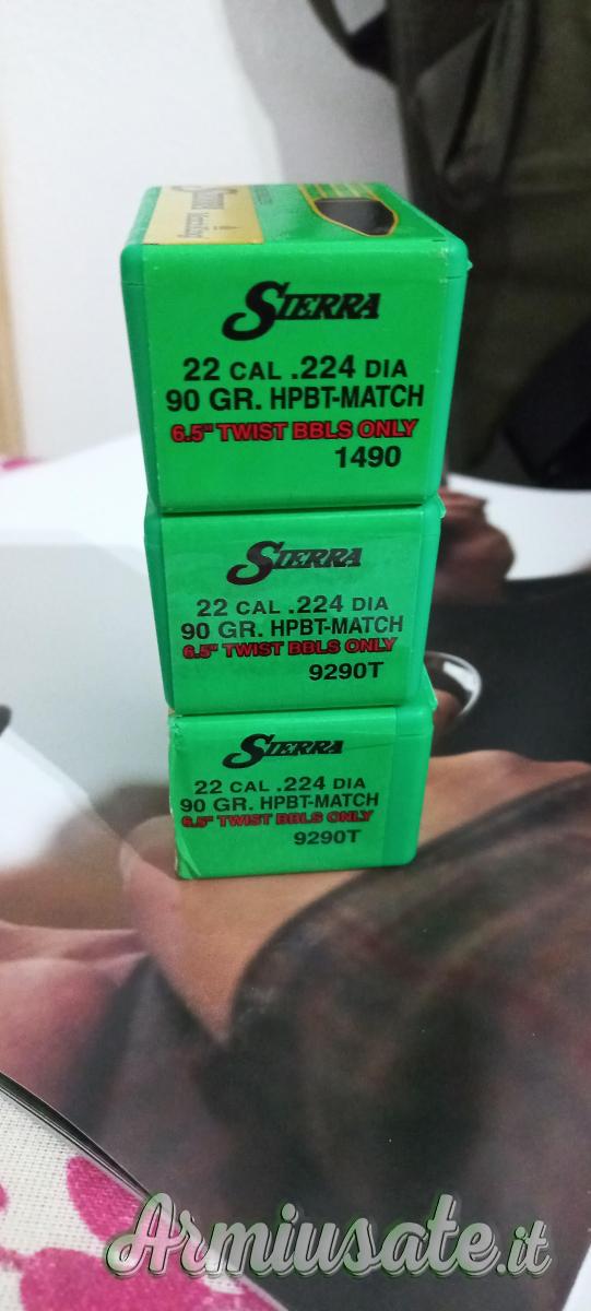 SIERRA CAL 223 90gr MATCH SIERRA CAL 223 90gr MATCH