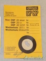 Pistola Walther GSP Cal. 32WC  Sportiva