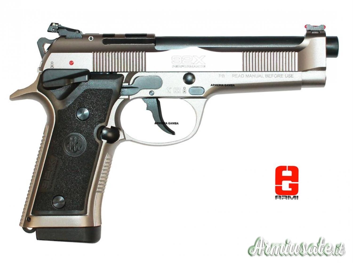 Beretta 92X PERFORMANCE DEFENSIVE 9x19mm Parabellum | Luger | NATO Beretta 92X PERFORMANCE DEFENSIVE 9x19mm Parabellum | Luger | NATO