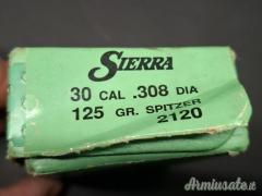 SIERRA Cal. 308 Pro Hunter da 125 grs Spitzer Conf. da 70 palle - 2120 Palle