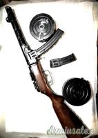 Carabina PPSH 41 TULA 43 semi automatico