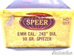 Speer Cal.6mm 243'' 90 gr. Spitzer Conf. da 50 palle