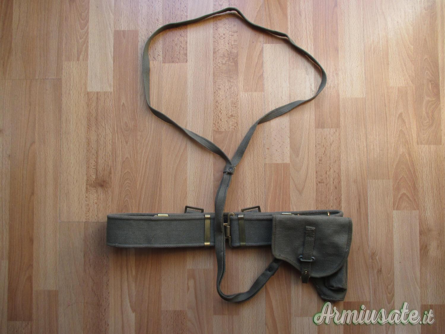 CINTURONE FONDINA CORREGGIOLO PER BERETTA 34 ESERCITO ITALIANO CINTURONE FONDINA CORREGGIOLO PER BERETTA 34 ESERCITO ITALIANO