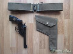FONDINA CINTURONE P37 PER ENFIELD No 2, WEBLEY No 4 E SMITH & WESSON 38/200