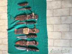 4 COLTELLI ARTIGIANALI