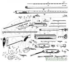 CEDO RICAMBI PER FUCILI BENELLI SERIE 121/123, 121/123 SL80, SPECIAL 80 CAL. 12