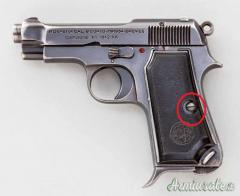 Coppia Viti Guancette Beretta mod. 34-35