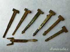 Ricambi astine arma antica