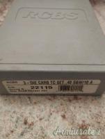 RCBS 40SW Carbide set