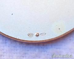 Medaglia in Argento 800 “SCUOLA DI AEROCOOPERAZIONE (NATO)” per piloti aeri interforze 1951