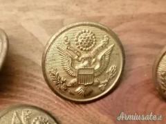 10 Bottoni originali militari USA