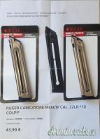 2 caricatori Ruger Mark III – IV, 22 LR 10 colpi