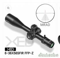 DISCOVERY Optics XED 6-36 X 56 SFIR FFP MRAD -ZERO STOP Diameter: 35MM