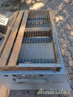 Gabbia trasporto cani in vetroresina 2 posti