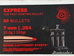Vendo scatola di ogive Marca Geco tipo Express calibro 7 mm Cal.284