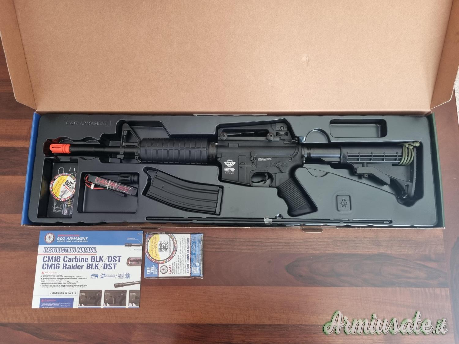 G&G CM16 Carbine Softair Asg G&G CM16 Carbine Softair Asg