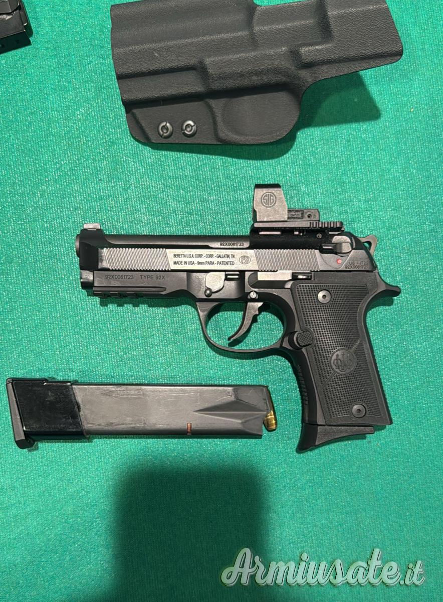 Beretta 92X COMP RDO 9x19mm Parabellum | Luger | NATO Beretta 92X COMP RDO 9x19mm Parabellum | Luger | NATO