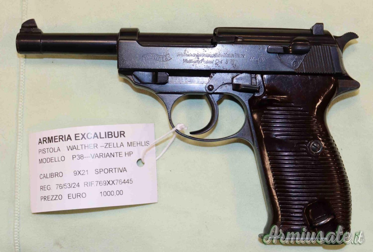 Pistola Zella Mehlis HP Cal. 9x21 Sportiva Pistola Zella Mehlis HP Cal. 9x21 Sportiva
