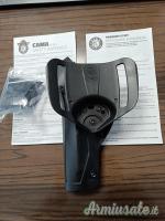 FONDINA PROFESSIONALE VEGA HOLSTER DCH8 IN POLIMERO DOPPIA SICURA LIVELLO 3 PER BERETTA 92 FS