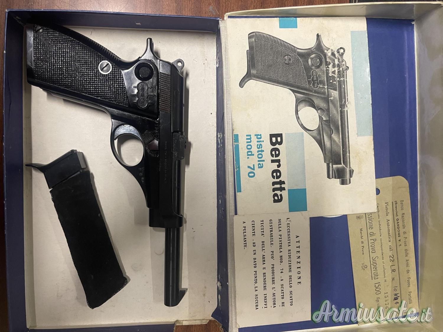 Beretta Mod. 74 .22 LR Long Rifle Beretta Mod. 74 .22 LR Long Rifle