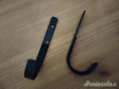 Ganci da parete per esposizione armi lunghe