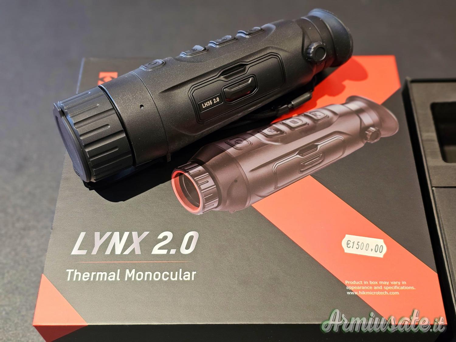 Monocolo TERMICO - HIKMICRO Lynx 2.0 LH35 Monocolo TERMICO - HIKMICRO Lynx 2.0 LH35
