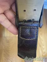 WEHRMACHT Cinturone Tedesco Completo con pattina BERG&NOLTE 1941 WW2 ORIGINALE