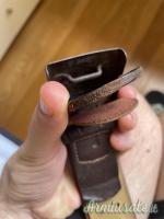 WEHRMACHT Cinturone Tedesco Completo con pattina BERG&NOLTE 1941 WW2 ORIGINALE
