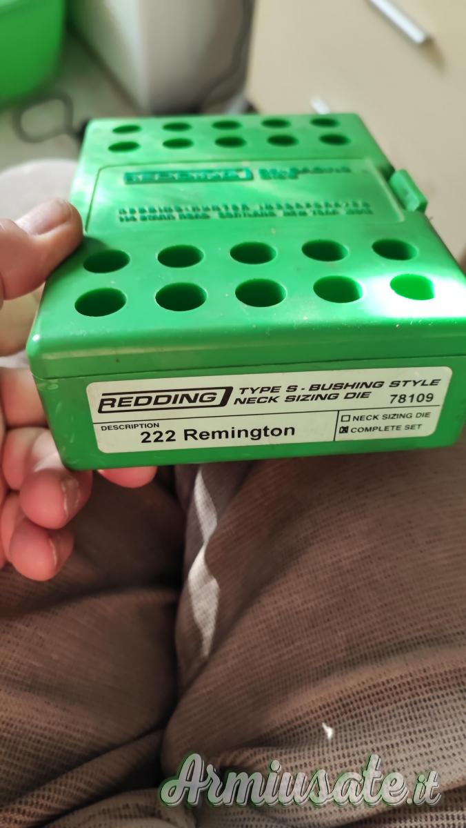 Redding # 78109 dies ricarica 222R Redding # 78109 dies ricarica 222R
