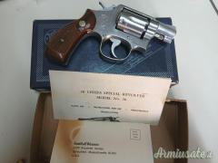 Smith & Wesson 64 inox .38 Special  |  9x29mmR