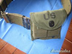 CINTURONE + PORTA E 2 CARICATORI US 30M1 CARBINE E 1911A1