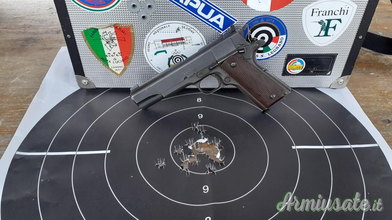 COLT N.M. del 1943 1911 A1 SPORTIVA (mire regolabili) COLT N.M. del 1943 1911 A1 SPORTIVA (mire regolabili)