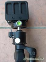 Vanguard QUEST T62U INNOREL E34 Testa a Sfera Treppiede Regolabile Panoramica a 360 ° bolla