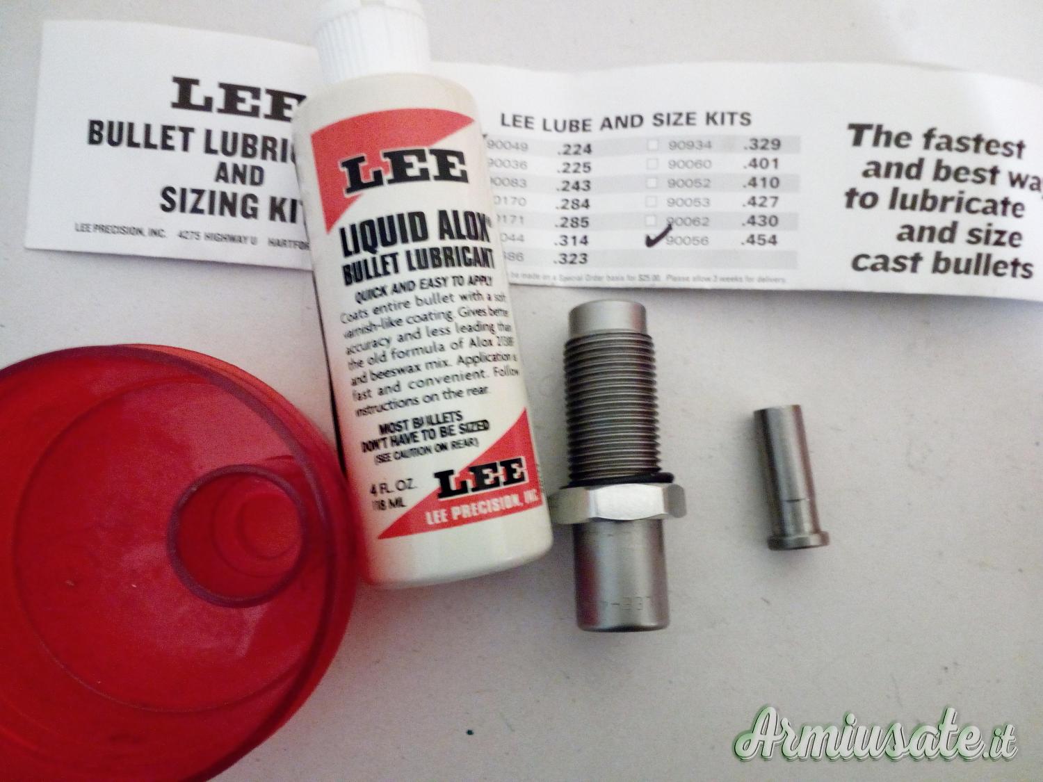 PRENOTATO Kit Trafilatura Palle .454 - cal. 45 Lee PRENOTATO Kit Trafilatura Palle .454 - cal. 45 Lee