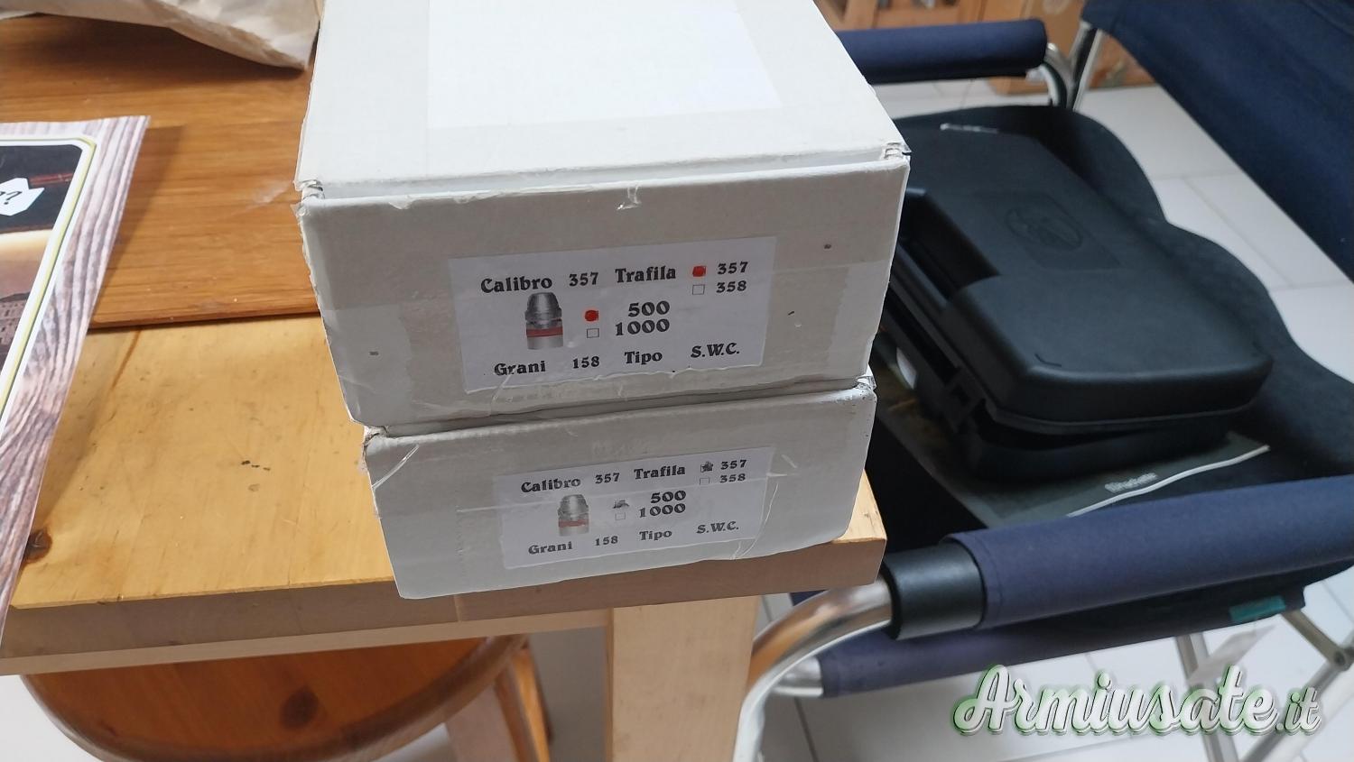 Palle piombo d. 357 per 38 special e 357 magnum Palle piombo d. 357 per 38 special e 357 magnum