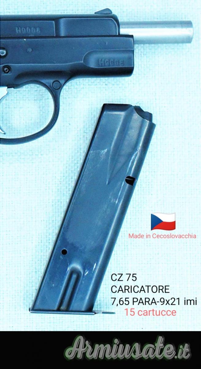 CERCO CARICATORE PER CZ 75 Cal. 7,65 PARA-9x21 imi CERCO CARICATORE PER CZ 75 Cal. 7,65 PARA-9x21 imi