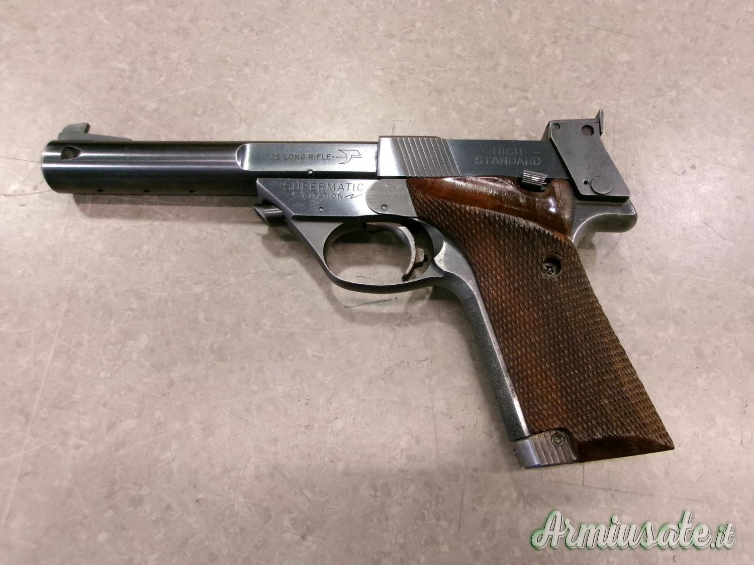 HI-STANDARD SUPERMATIC CITATION MODEL 107 MILITARY CAL 22 LR RIF ARMIUS_6157 U200 HI-STANDARD SUPERMATIC CITATION MODEL 107 MILITARY CAL 22 LR RIF ARMIUS_6157 U200