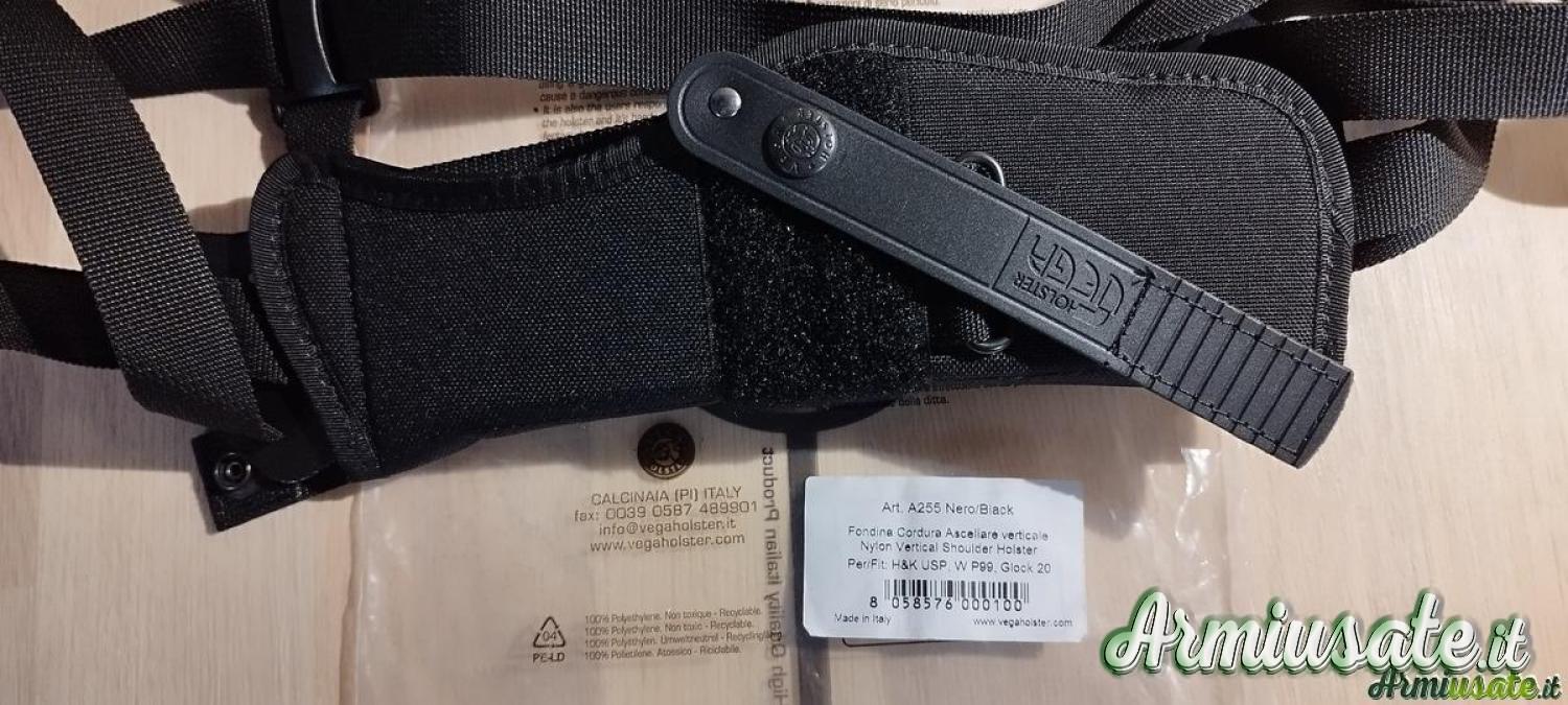 Fondina ascellare per Glock 20 Fondina ascellare per Glock 20