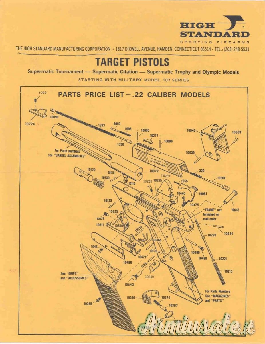 per HIGH-STANDARD 22 lr -- per HIGH-STANDARD 22 lr --