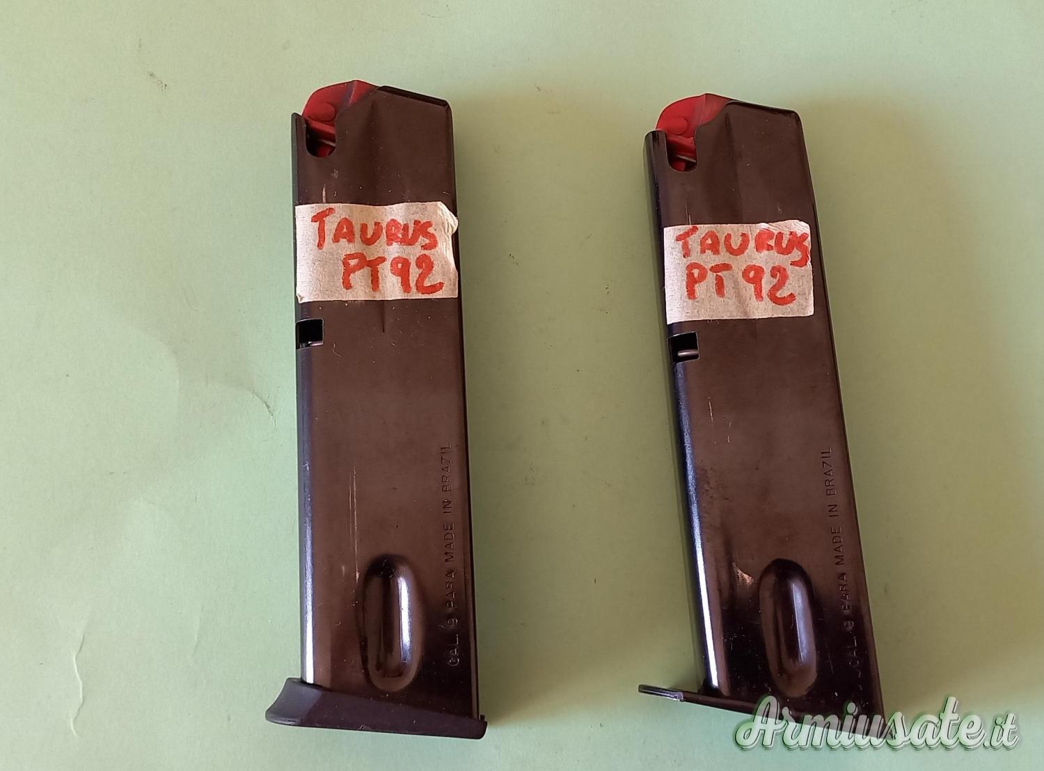 Caricatore Taurus PT 92 - PT 99 cal. 9 mm Caricatore Taurus PT 92 - PT 99 cal. 9 mm