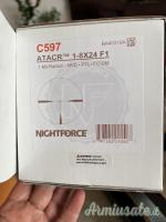 Nightforce Atacr 1-8x24 F1     1 Mil-Radian + Trijicon RMR + attacco ottica SPUHR