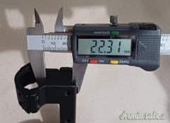 Attacco monopezzo slitta 11mm tubo 1