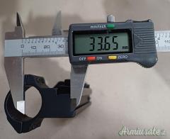 Attacco monopezzo slitta 11mm tubo 1