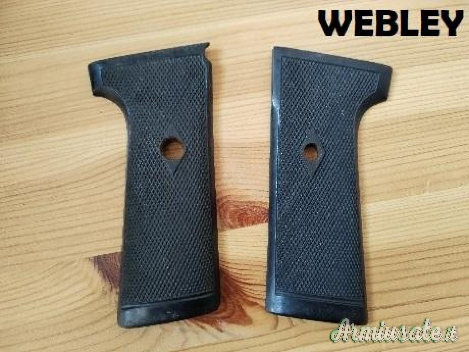 Guancette originali pistola webley Guancette originali pistola webley